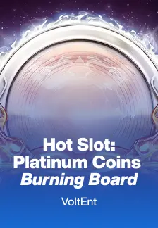 Hot Slot: Platinum Coins Burning Board