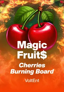 Magic Fruit$: Cherries Burning Board